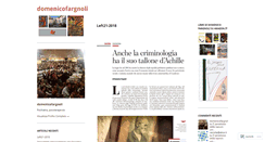 Desktop Screenshot of domenicofargnoli.com